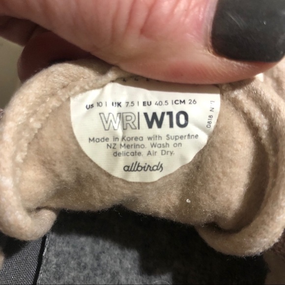 Allbirds Wool Runners Lace Up Sneaker Size 10 Tuke French Fry Tan Women’s - Picture 10 of 10